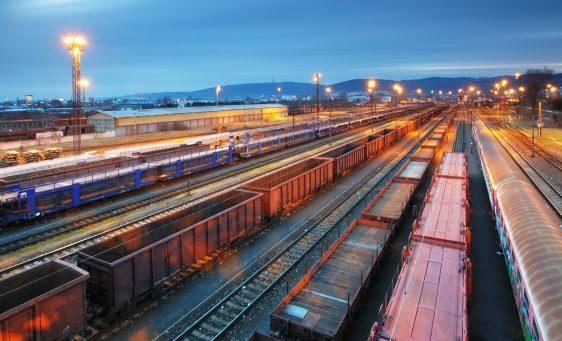 Cargo train trasportation Freight railway 564x341
