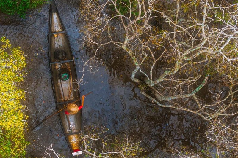 Man on boat